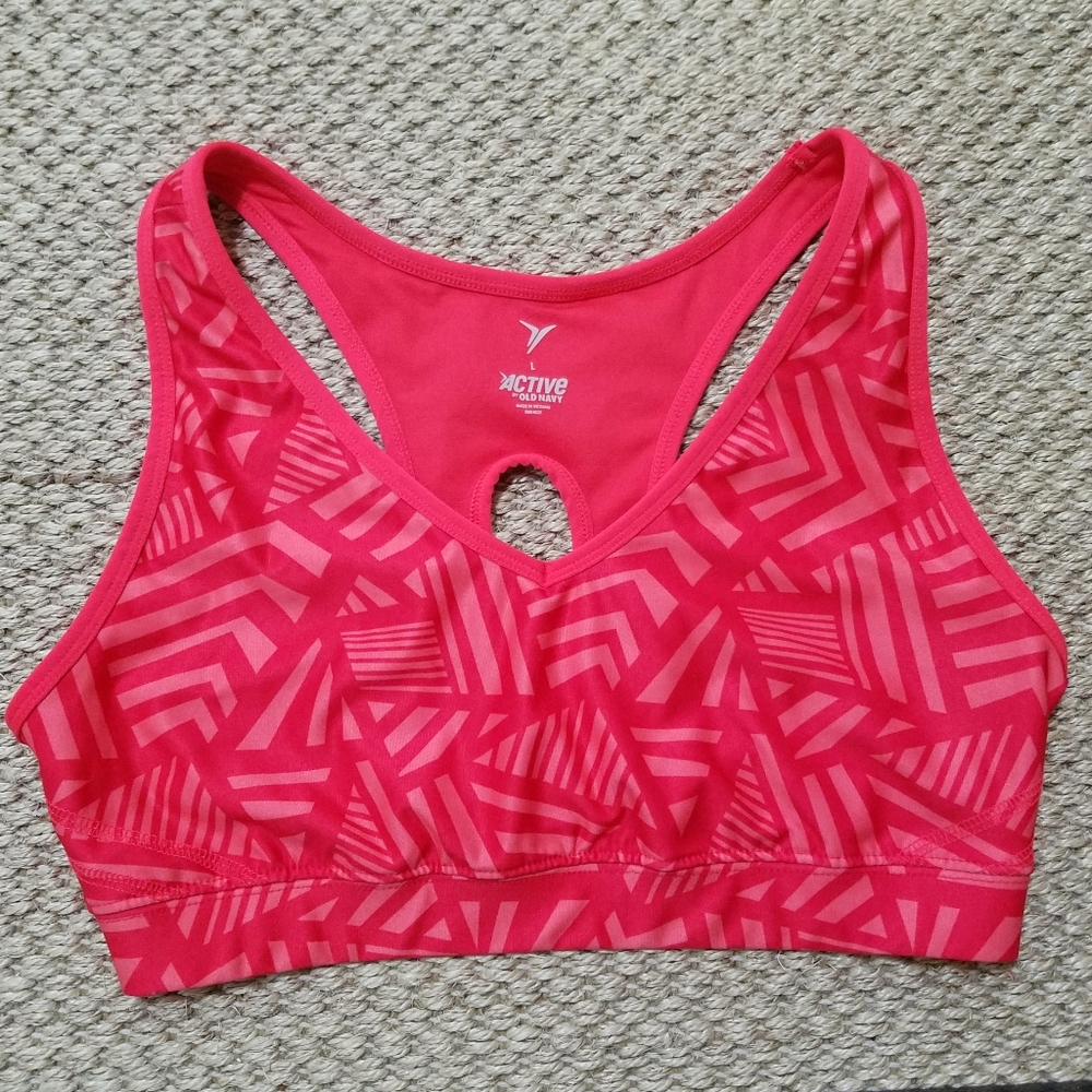 Old Navy Active Racerback with Keyhole Sports Bra! - Picture 1 of 4